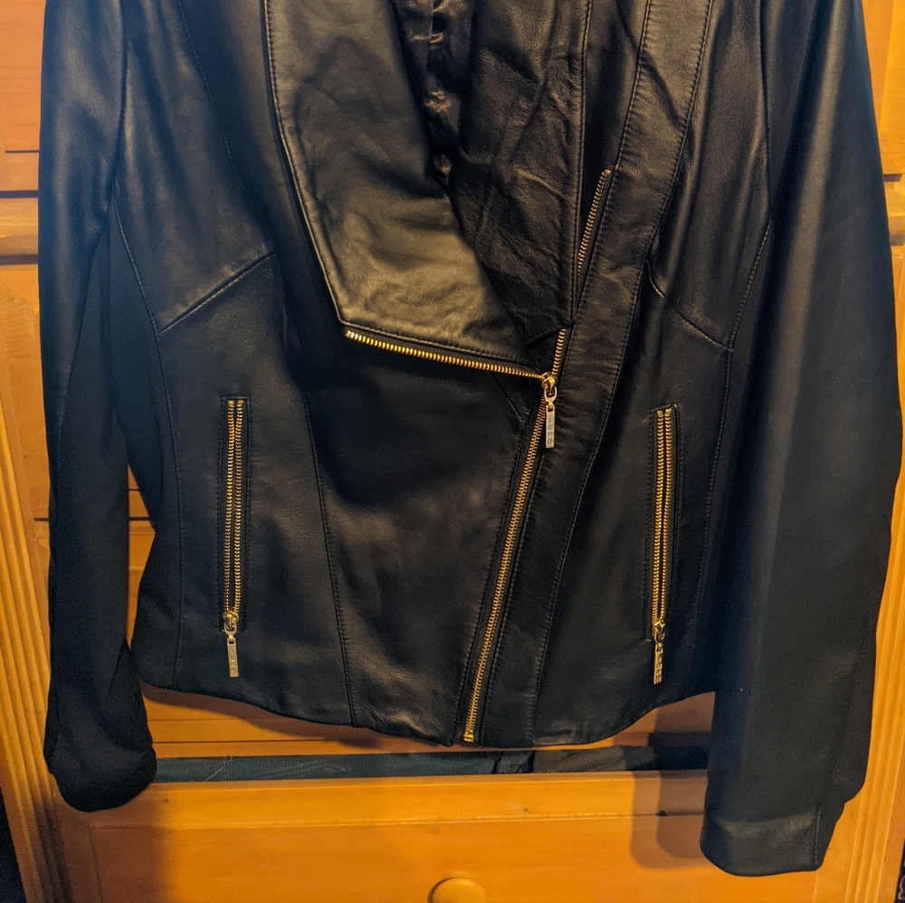Leather jacket